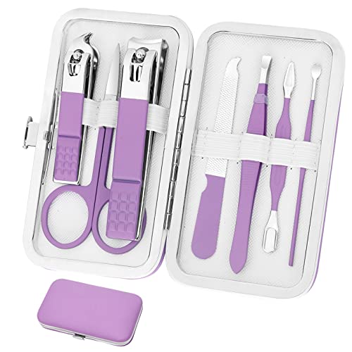 Manicure Set Personal Care Nail Clipper Kit Manicure Professional Manicure Pedicure Set Mens Accessories Personal Care Set Nail Grooming Kit Present for Men Husband Boyfriend Parent