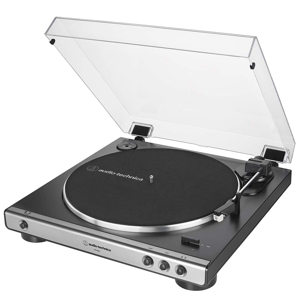 Audio-Technica AT-LP60X-BK Fully Automatic Belt-Drive Stereo Turntable