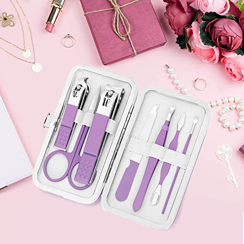 Manicure Set Personal Care Nail Clipper Kit Manicure Professional Manicure Pedicure Set Mens Accessories Personal Care Set Nail Grooming Kit Present for Men Husband Boyfriend Parent