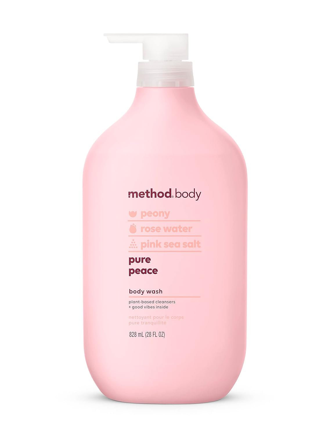 Method Body Wash, Sea + Surf, Paraben and Phthalate Free, Biodegradable Formula, 28 oz, (Pack of 1)