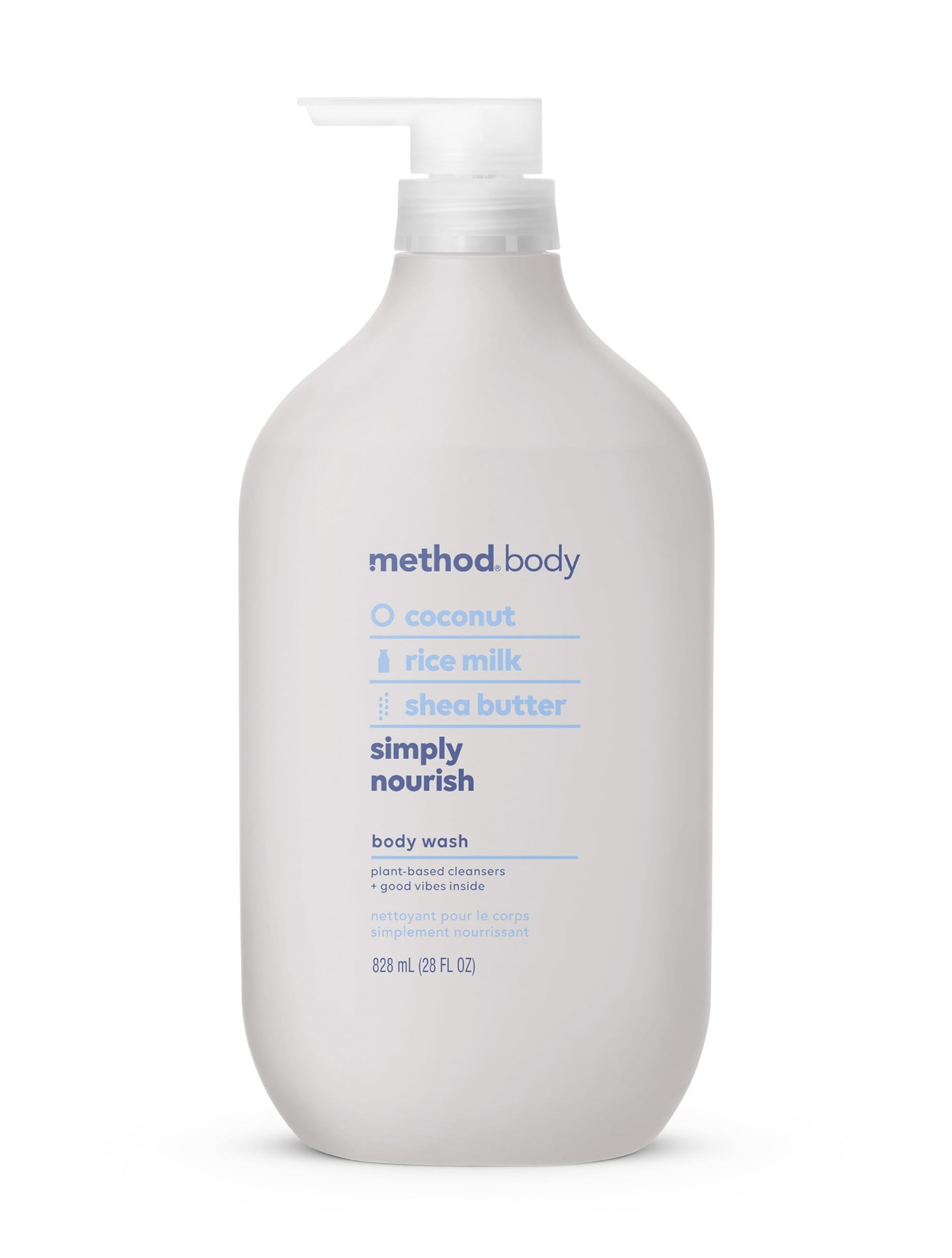 Method Body Wash, Sea + Surf, Paraben and Phthalate Free, Biodegradable Formula, 28 oz, (Pack of 1)