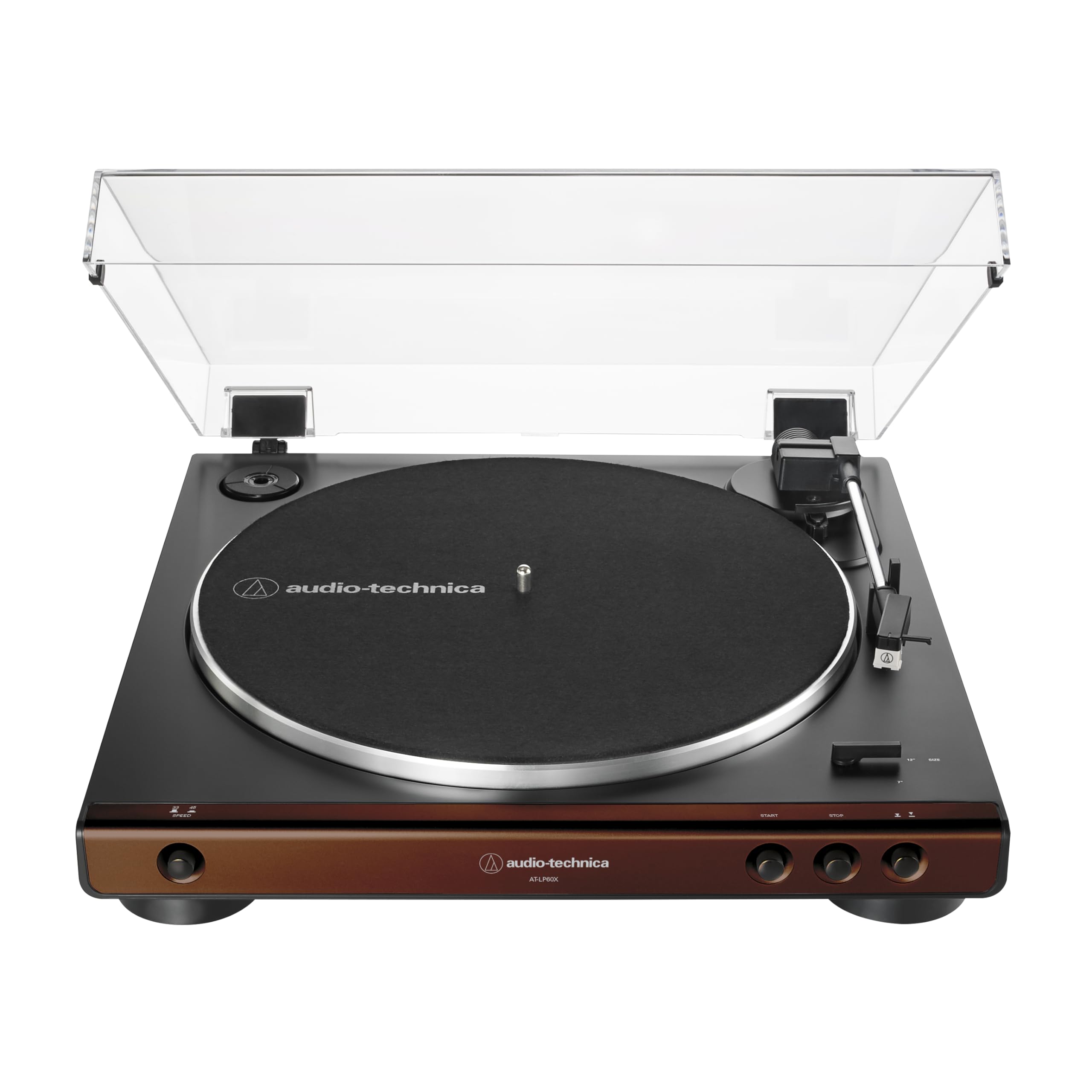 Audio-Technica AT-LP60X-BK Fully Automatic Belt-Drive Stereo Turntable