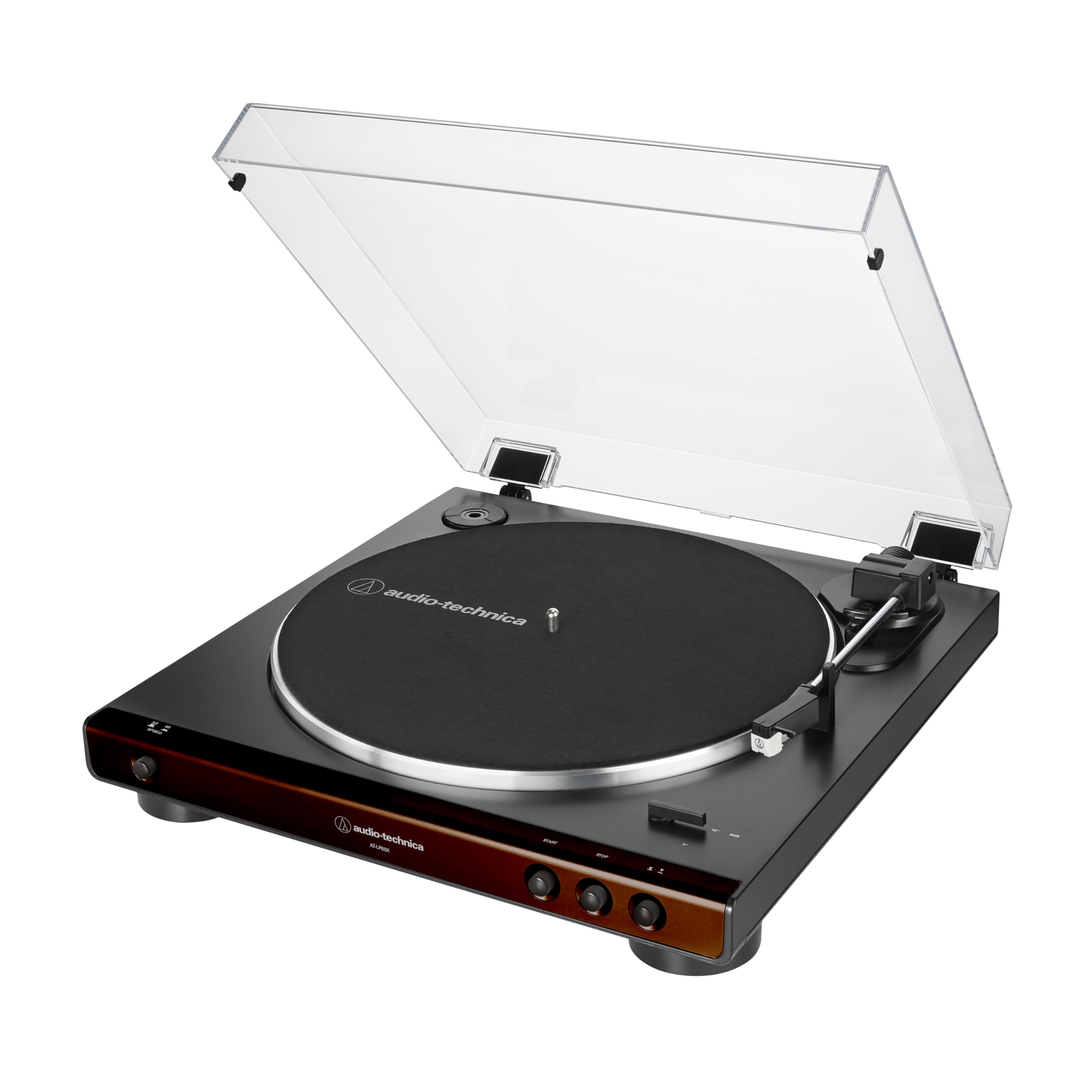 Audio-Technica AT-LP60X-BK Fully Automatic Belt-Drive Stereo Turntable