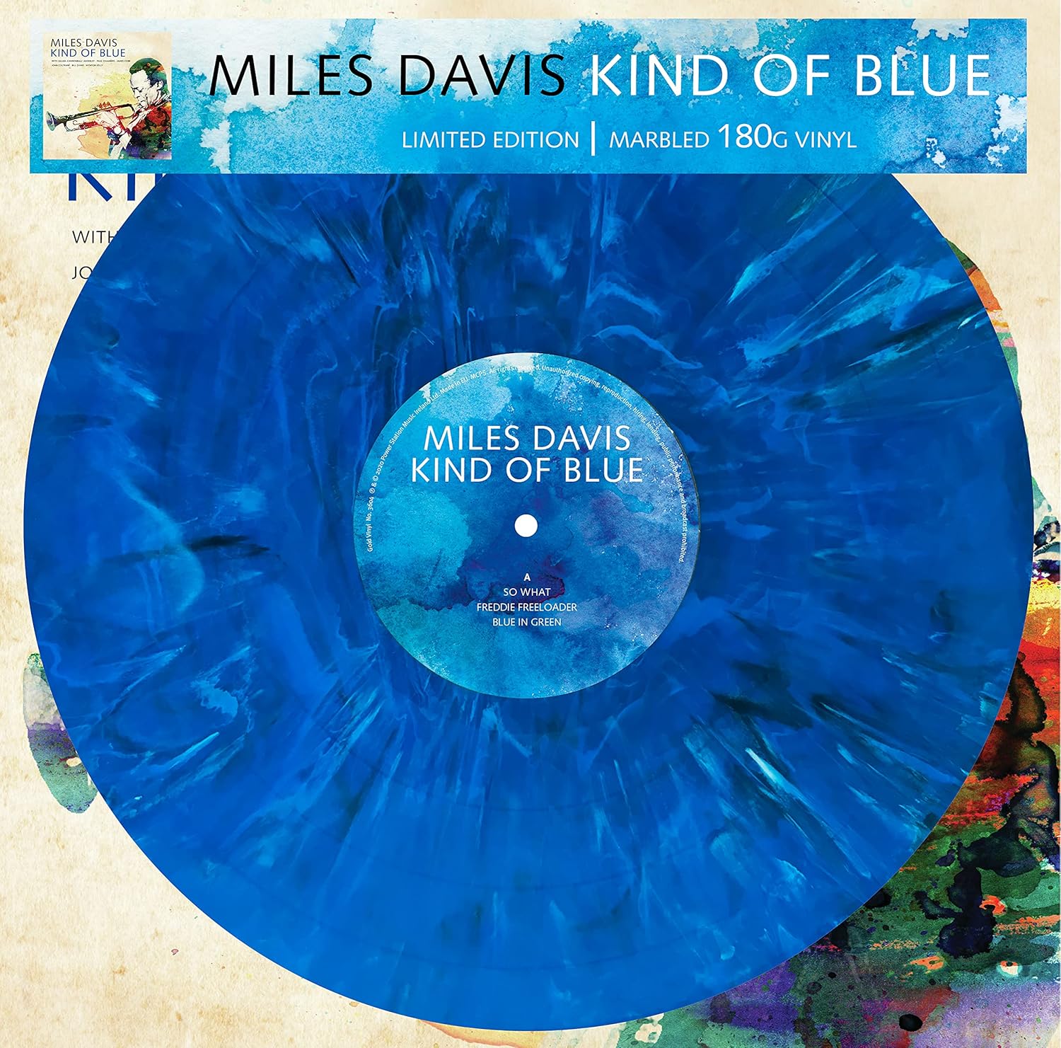 Miles Davis - Kind Of Blue - Limited Edition Colored Vinyl