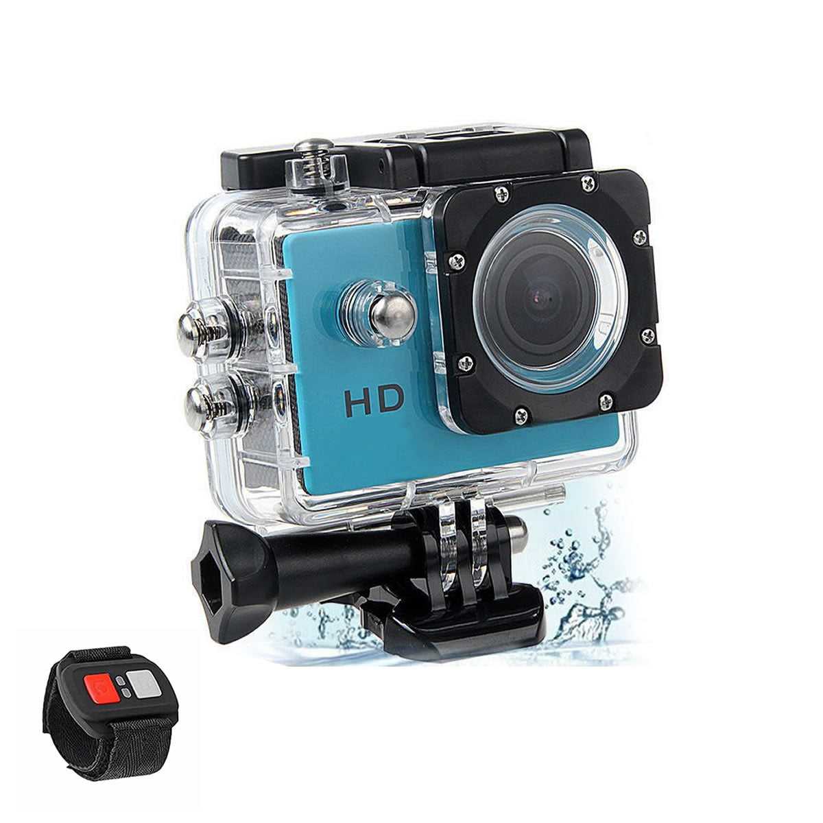 4K Waterproof All Digital UHD WiFi Camera + RF Remote And Accessories 702921589328 64 $ Tech Accessories Sight & Sound Salmon Lucky Old is The New Cool