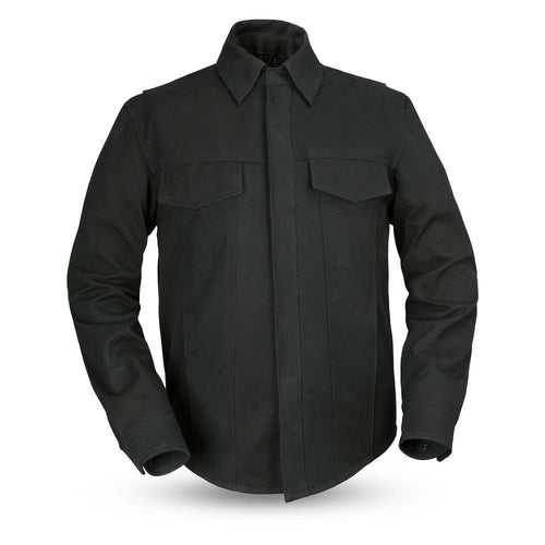 Mercer - Men's Canvas Motorcycle Shirt FIM417CNVS 203 $ Jackets & Coats Men's Wear Orange Pontus Old is The New Cool