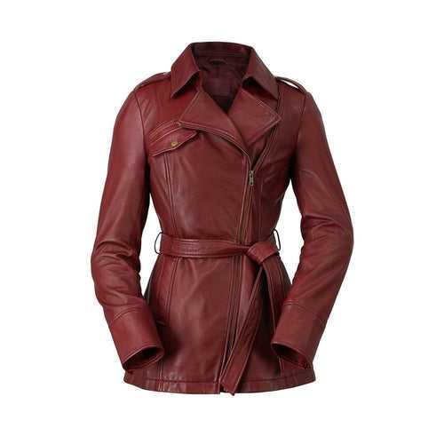 Traci - Women's Leather Jacket WBL1087 490 $ Women's Clothing Women's Wear Orange Pontus Old is The New Cool