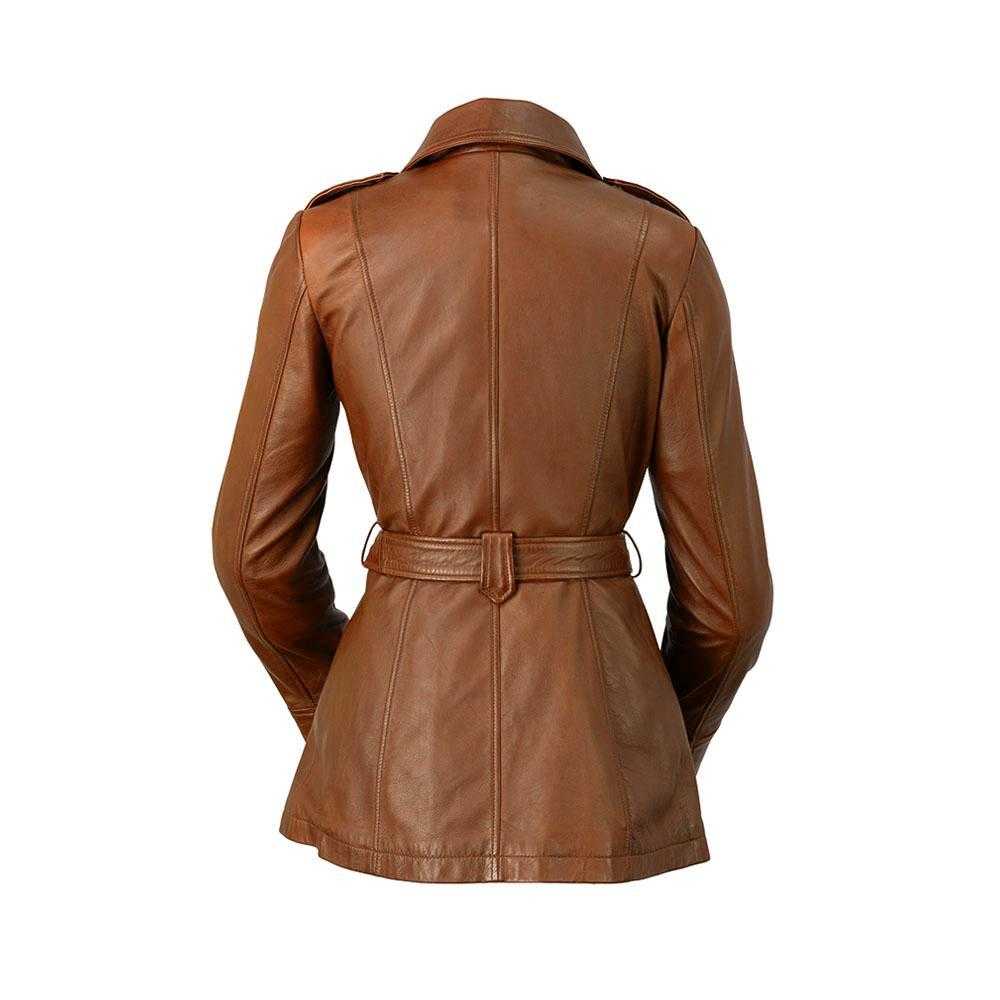 Traci - Women's Leather Jacket WBL1087 490 $ Women's Clothing Women's Wear Orange Pontus Old is The New Cool